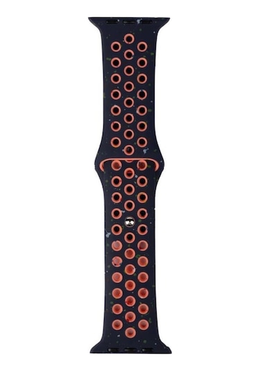 Watch 38mm Krd-02 Yeni Seri Suya Dayanıklı Delikli Renkli Silikon Kordon