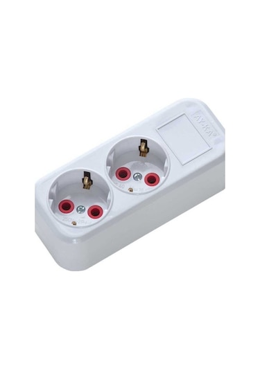 Ayka 2'li Klemensli Topraklı Grup Priz