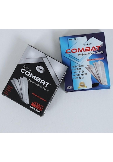 Falçata Bıçağı Maket Bıçak Ağzı 10 Kutu 100 Adet 0.5 MM Falcata Y