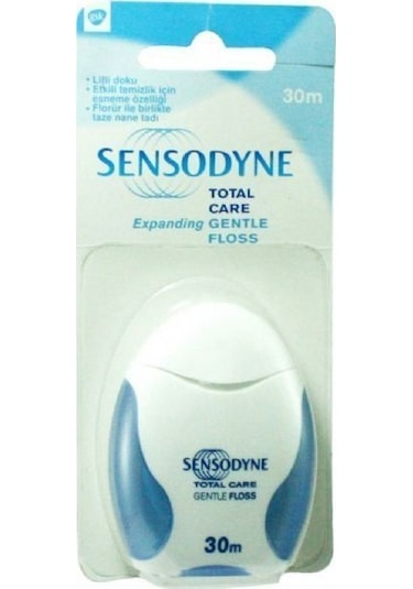 Sensodyne Expanding Gentle Floss Nane Aromalı Diş İpi 30 M