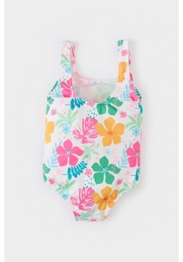 Defacto Kız Bebek Desenli Mayo C0788a525smwt34