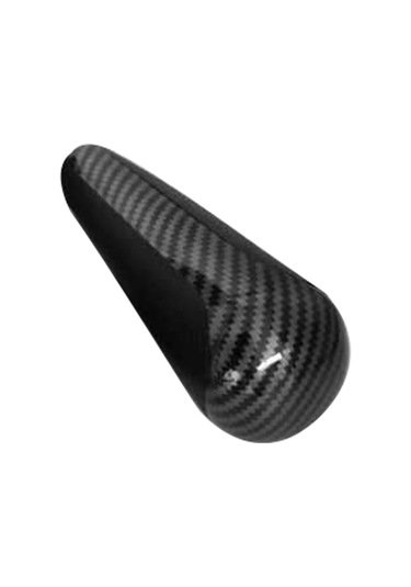 Xindoker Otomatik Vites Kolu - Peugeot 206 207 307 408 Citroen C2 C3 İçin Karbon Desenli Lüks Vites Topuzu Karbon