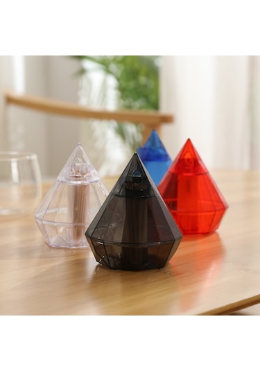 Sones Elmas Tipi Otomatik Kürdan Kutusu Ev Kullanımı Kolay Basit Kürdan Tutucu, Rastgele Renk Teslimatı Diğer