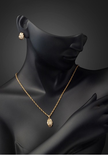 Bilezikci Meltem İkili Spor Altın Takı Seti 14 Ayar