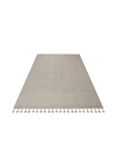 Otantik Modern Salon Ve Oturma Odası Halısı - Krem Bej Krem