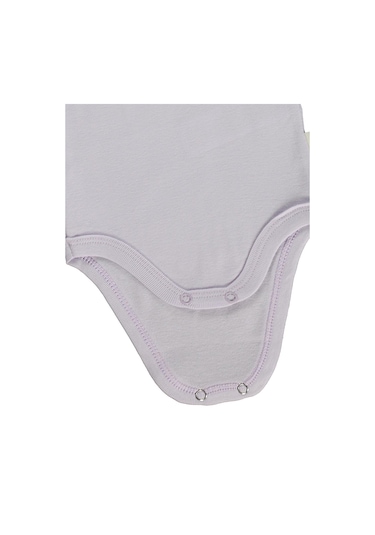 Civil Baby Unicorn Baskılı 0-3 Yaş Çıtçıtlı Badi - Lila