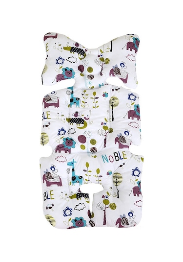 Fosenze Kalın Pamuklu Bebek Arabası Ve Mama Sandalyesi Oturağı - Toksik Değil, Dayanıklı, Güvenli