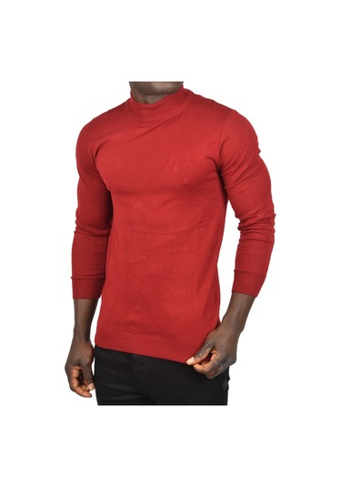 Deepsea Erkek Bordo Yarım Balıkçı Yaka Tüylenmeyen İnce Triko Kazak 2505502 Bordo Deepsea Erkek Bordo Yarım Balıkçı Yaka Tüylenmeyen İnce Triko Kazak 2505502 Bordo