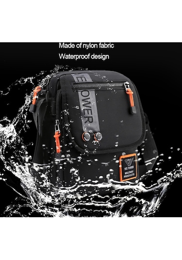 Sones Wepower Erkek Messenger Çanta Rahat Omuz Sırt Çantası Doğa Sporları Çantası