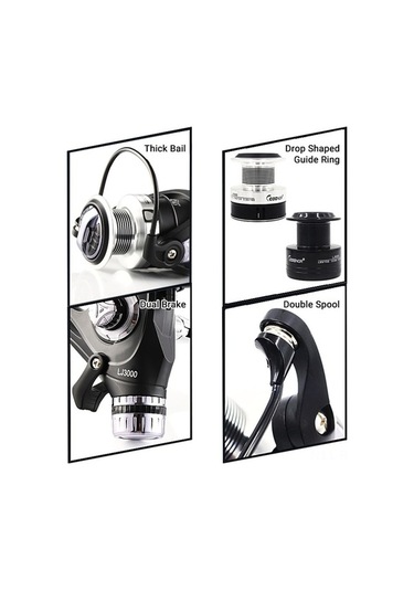 Maoyaya Coonor Lj4000 Frenli Olta Makarası: Balık Avı Keyfi, Sorunsuz Performans