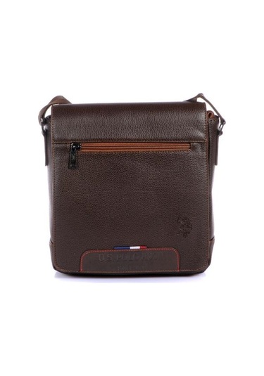 U.S. Polo Assn.  Kahve Rölax Unisex Postacı Çantası PLEVR8426 Kahverengi