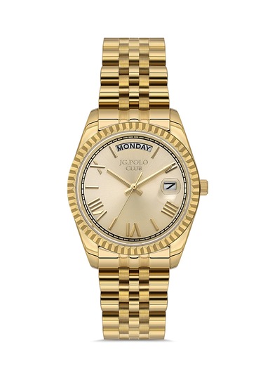 Jg Polo Club Jpc.s01808m.1 Çelik Kordon Kadın Kol Saati Altın