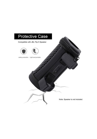 Besthome1 Jbl Flip5 Kılıf - Kol Askılı, Karabineli, Sert Eva