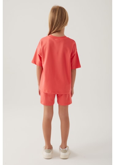 Rolypoly Holiday Coral Kız Çocuk Şort Takım 5274-43350 Eflatun