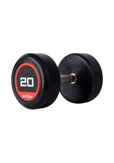 313 Spor 20 KG Kauçuk Kaplı Olimpik Dambıl - 1 Adet