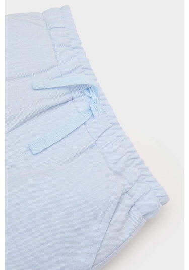 DeFacto Erkek Bebek Beli Lastikli Şort C3420A525SMBE177 Mavi