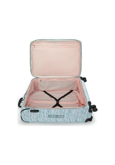 New Youri Spin L Büyük Boy Tekerlekli Valiz Desenli