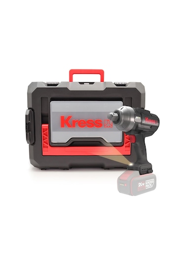 Kress KUB35.91 20 V 1700 NM Kömürsüz Profesyonel Şarjlı Somun Sıkma Akü Hariç