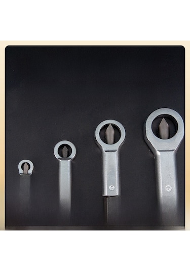 Geeksen Ev İçin Paslı Somun Ve Cıvata Açıcı, 4'lü Set Cr-v Çelik Malzeme, Somun Ayırıcı Ve Kırıcı Araç