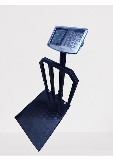 300 KG Terazi-Bariyerli-Şarjlı-Katlanır Kantar