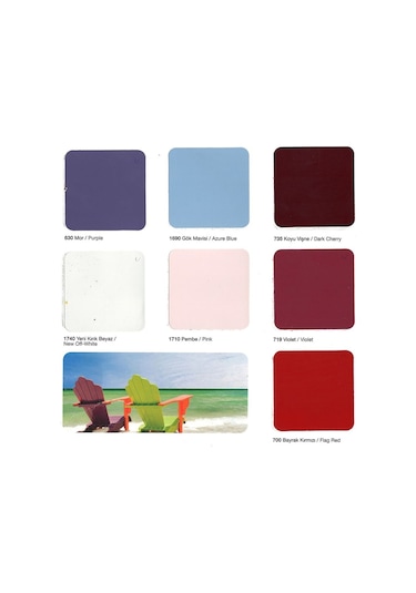 Polisan Primera Parlak Yağlı Boya 0,250Lt Havai Mavi