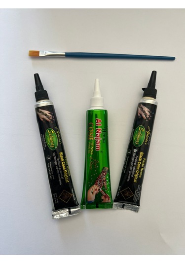 Enhavalı Geçici Dövme Tattoo Şablonu 27'li + Kına 3'lü + Fırça