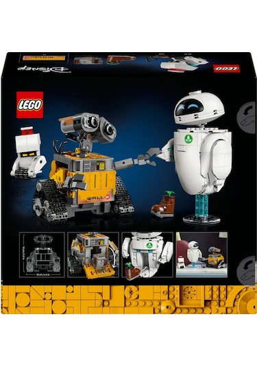 Lego 43279 Disney Ve Pixar Wall-e Ve Eve