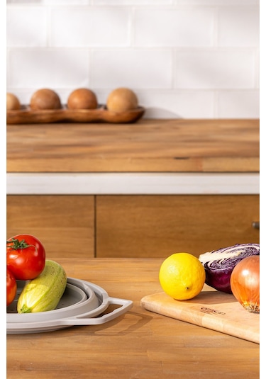 Emsan Soft Katlanabilir Orta Süzgeç Gri