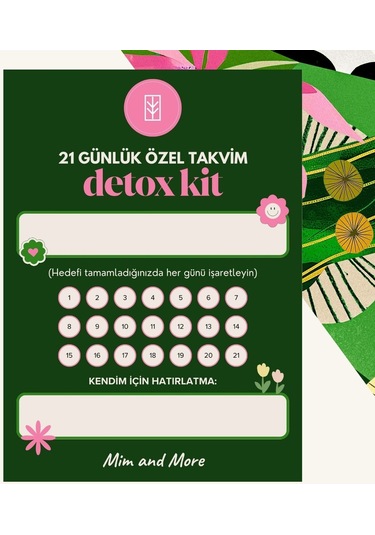 Mim And More 21 Günlük Portakallı  Çayı 63 G