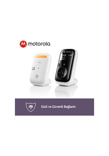 Motorola PIP11 Dect Dijital Bebek Telsizi Beyaz - Siyah