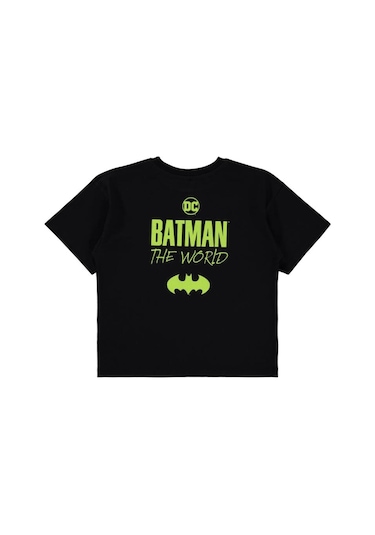 Batman Baskılı 6-9 Yaş Tişört Siyah