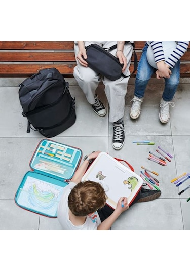 Ikea Mala Çocuk Yazı Çizim Boyama Çantası Kırmızı