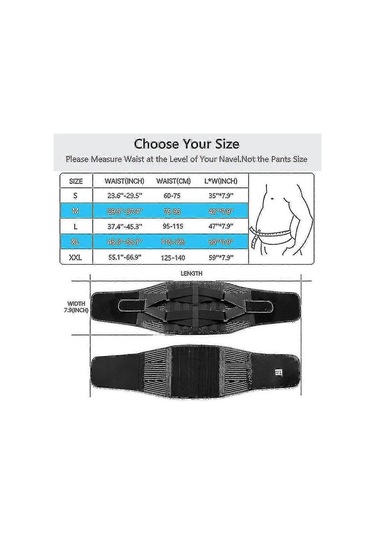 Tıbbi Sırt Bel Destek Kemeri, Bel Ortopedik Desteği, Erkekler Ve Kadınlar İçin Duruş Düzeltici, Omurga Dekompresyon Bel Eğitmeni - Kaiyi