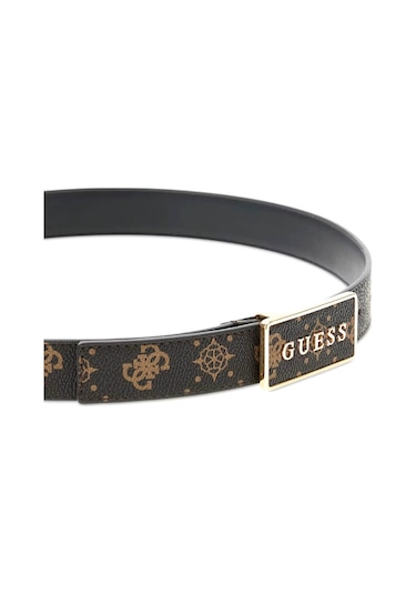 Guess-carrie Logo Kadın Kemer-bw9335p6130 Kahverengi