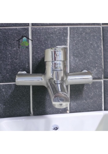 Mintev Krom Baston Borulu Banyo Bataryası Yerli Üretim KROM