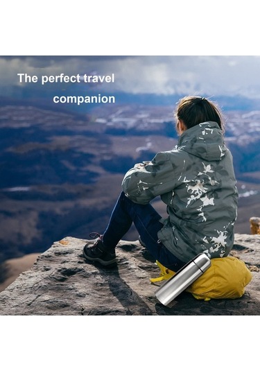 Ulzyvf Paslanmaz Çelik Termos - 12 Saate Kadar Sıcak/soğuk, 500ml Küçük Kapasite Diğer