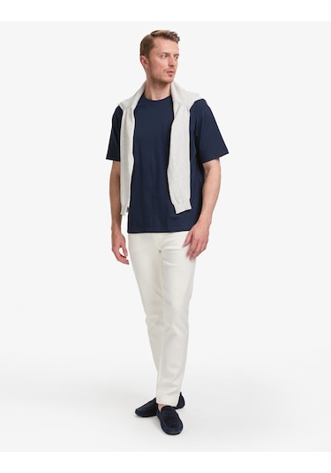 Pierre Cardin Erkek Lacivert Tişört Basic 50325300-vr033