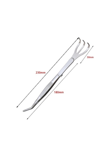 Pazly Toprak Suntek Kavisli Tırmık Gevşetme Cımbızı Bonsai Akvaryum Aleti