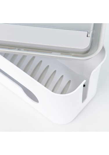 Vkemall Priz Kablo Yönetim Kutusu Kablo Kutusu Organizatör Güç Şeridi Kablo Gizleyici Kutu Ka