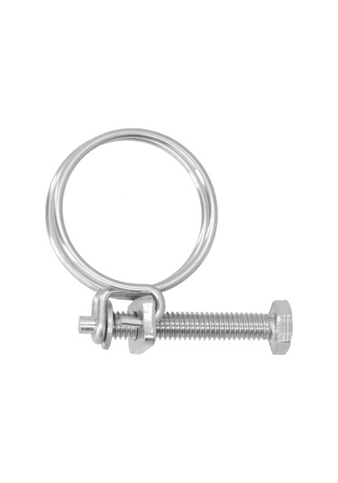 Samdoo 201 Paslanmaz Çelik Çift Tel, Korozyona Dayanıklı, Ayarlanabilir Hortum Klipsi, 19-22 Mm Aralığı