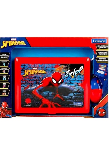 Sunman Marvel Spiderman Eğitici Laptop Jc598