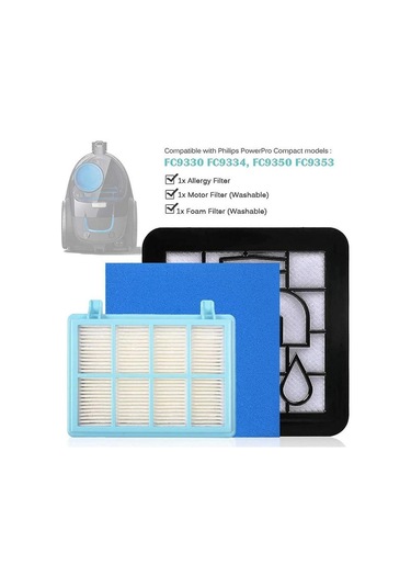 Geeroyoo Powerpro Hepa Filtre Ve Toz Torbaları Tüm Vakum Süpürgeleri İle Uyumlu Yedek Filtre Ve Aksesuarları