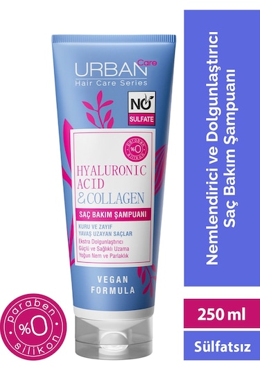 Urban Care Hyaluronic Acid & Collagen Saç Bakım Şampuanı 250 ML