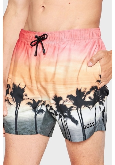 Boss Erkek Mayo Short 50469337 271 Turuncu
