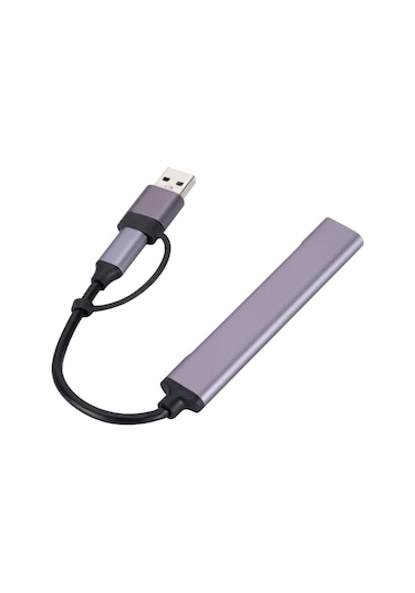 809-a 6'sı 1 Arada Usb+tip-c - Usb Hub Adaptörü Diğer