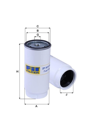 FİL ZP3073FMB YAKIT FİLTRESİ CARGO YM ŞASE -