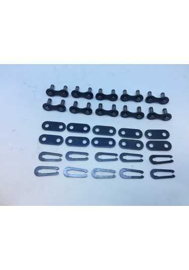 Bisiklet Vitessiz Zincir Kilidi 10 Adet Siyah