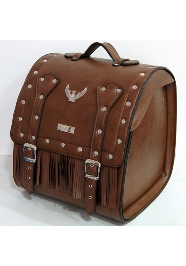 Mts Üniversal Ad Arka Deri Çanta Kahverengi Kahverengi