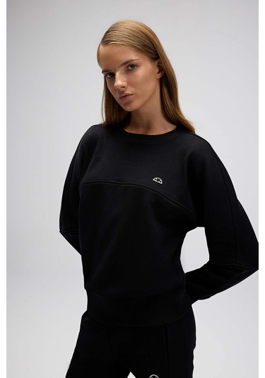 Ellesse Bayan Sweat Ef567-bk Siyah Siyah