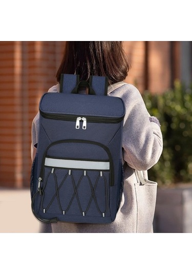 Pazly Yalıtımlı Mavi Seyahat, Piknik Ve Balıkçılık Çantası Mavi